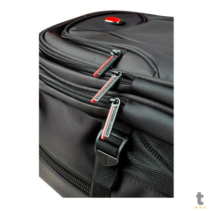 Mochila para Notebook 19" Kross Elegance Roller Com Rodinhas Preto - KE-BPR100 Truedata