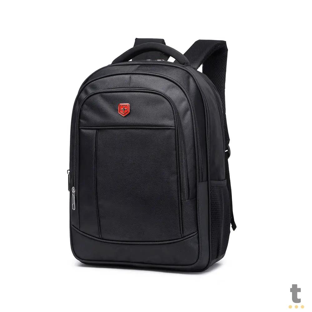 Mochila para Notebook Seanite Swiss Style Preto - ML14280 Truedata