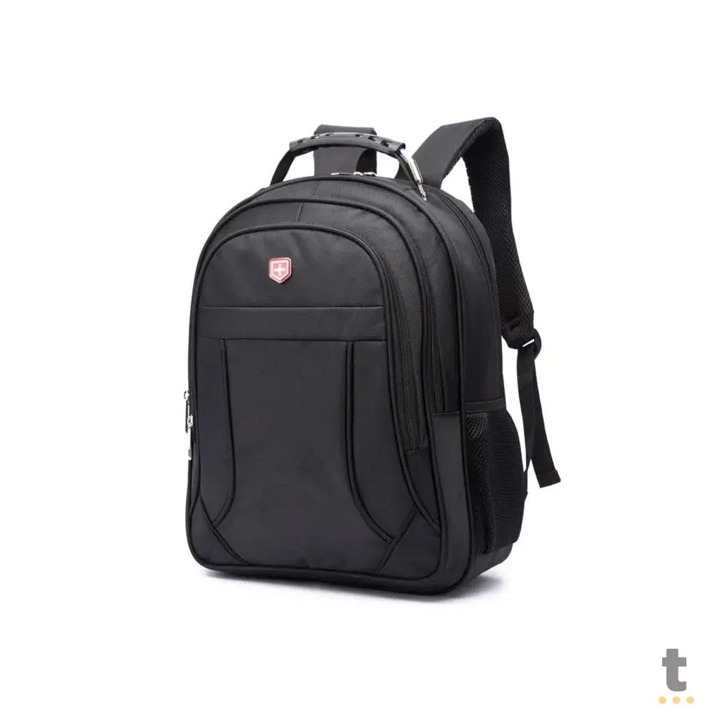 Mochila para Notebook Seanite Swiss Style Preto - ML14844 Truedata