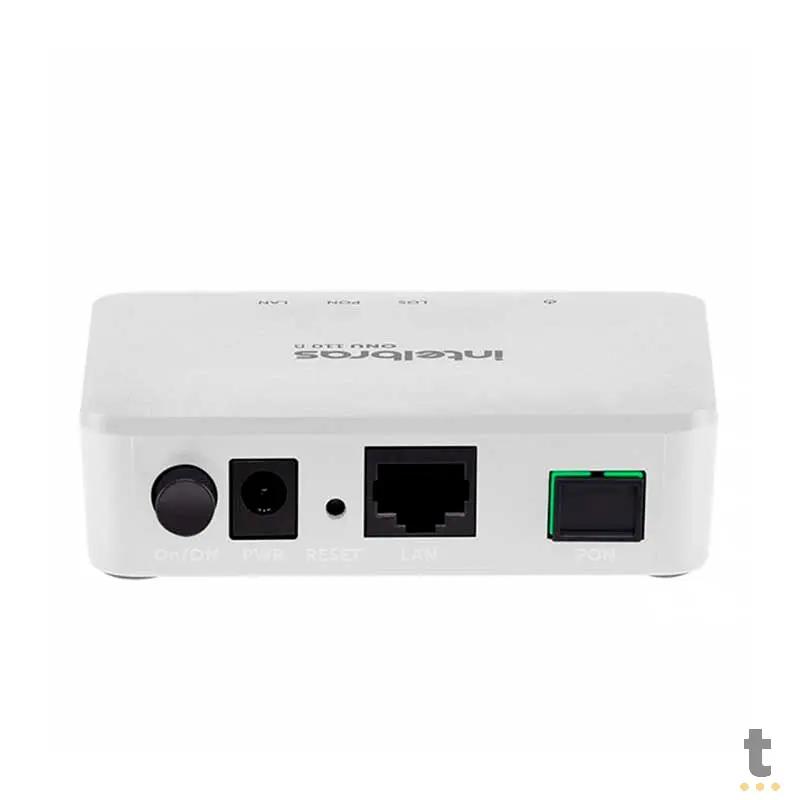 Modem de Fibra Óptica ONU Gpon/Epon Hibrida 1P Optica Lan 110B Intelbras - 4780051 Truedata