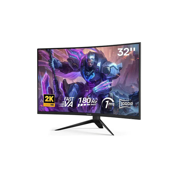 Monitor Gamer Curvo Led 31.5 Pols Redragon Hrothgar 2560x1440p HDMI Displayport 180Hz 1ms - GMQ3225RVC