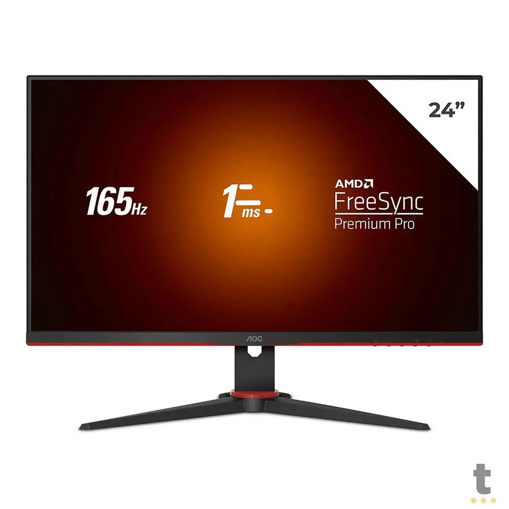 Monitor Gamer Led 24 Pols Aoc Viper 1920 X 1080 165Hz 1ms Hdmi Vga DisplayPort - 24G2SE Truedata
