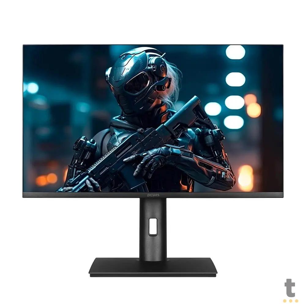 Monitor Gamer Led 24 Pols PCYes O-Creed Full HD 165Hz 1Ms Hdmi Displayport C/ Ajuste de Altura e Rotação - PMG238FD165AA Truedata
