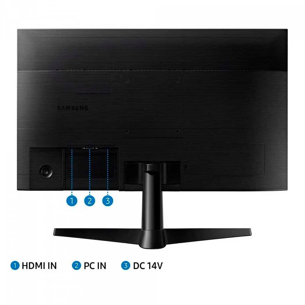 Monitor Gamer Led 24 Pols Samsung T350 Full Hd IPS 1920 x 1080 Hdmi/VGA 75Hz 5ms - LF24T350FHLMZD Truedata