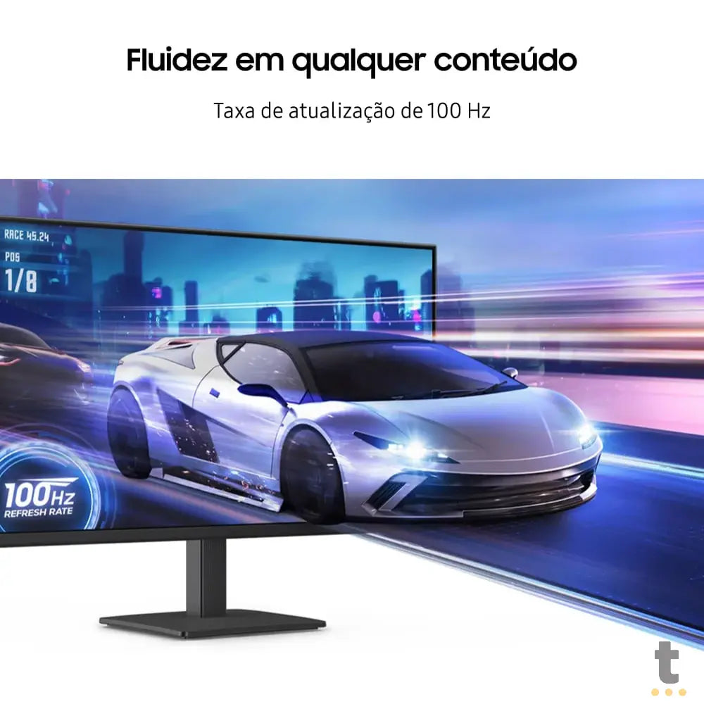 Monitor Gamer Led 27 Pols Samsung S3 Essential Full Hd IPS 1920 x 1080 100Hz Hdmi/ VGA 5ms - LS27D300GALMZD Truedata