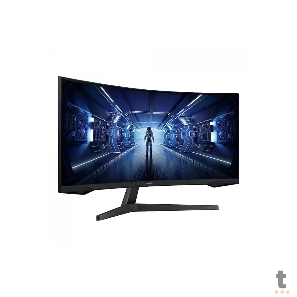 Monitor Gamer Led 34 Pols Samsung Odyssey G5 Ultrawide QHD 165Hz Hdmi/Displayport - LC34G55TWWLMZD Truedata
