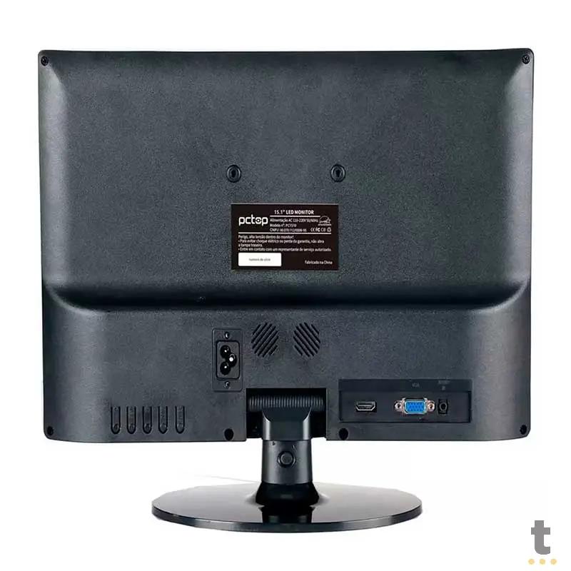 Monitor Led 15.1 PCTop Vga/Hdmi PC1510 Truedata