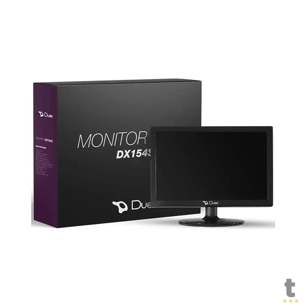 Monitor Led 15.4 Pols Duex HDMI Vga 1280x800 - DX154S Truedata