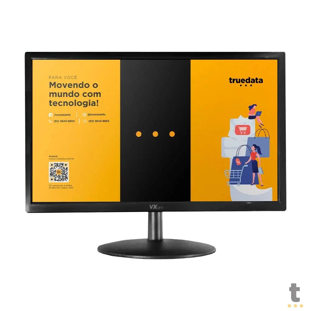 Monitor Led 19 Pols VXPro Hdmi Vga 1440x900 8ms - VX190C Truedata