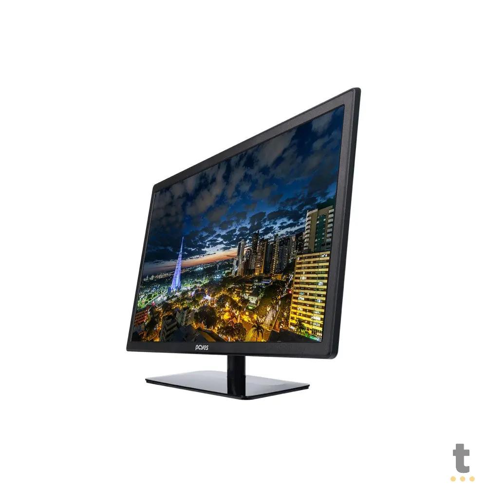 Monitor Led 19.5 Pols PCYES HDMI Vga 1366x768 1000:1 5ms C/ Cabo HDMI 2 mt - PMMO19 Truedata