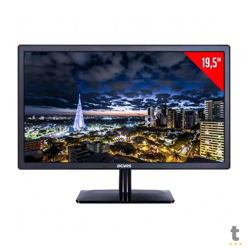 Monitor Led 19.5 Pols PCYES HDMI Vga Dvi 1600x900 1000:1 5ms - MO195TN Truedata