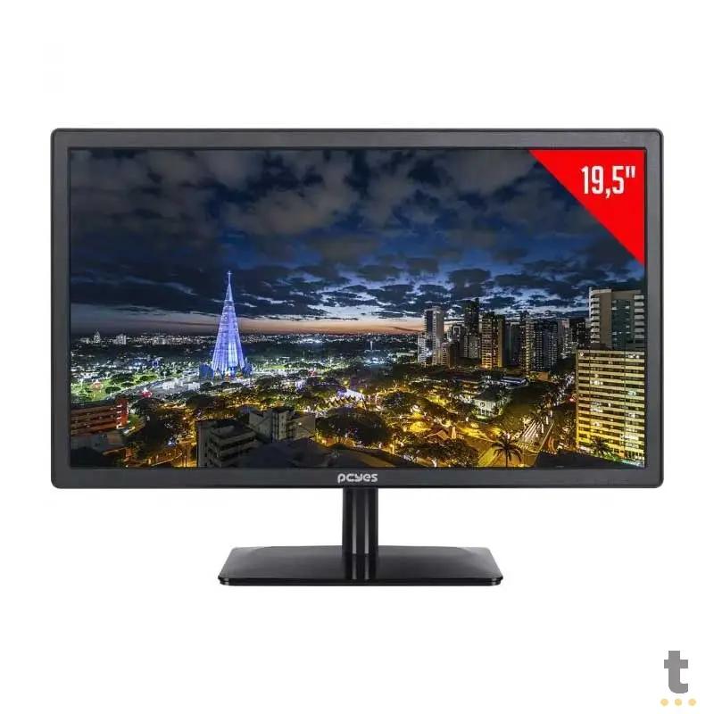 Monitor Led 19.5 Pols PCYES HDMI Vga Dvi 1600x900 1000:1 5ms - MO195TN Truedata