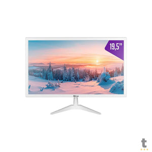 Monitor Led 19.5 Pols Skul Office Hdmi Vga 5ms Branco  - Sm1955Msyw