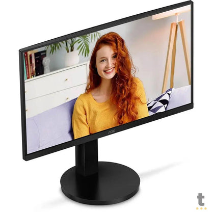 Monitor Led 21.5 Pols Aoc  1920 x 1080 75hz C/ Ajuste de Altura Hdmi Vga - 22B3HMF Truedata