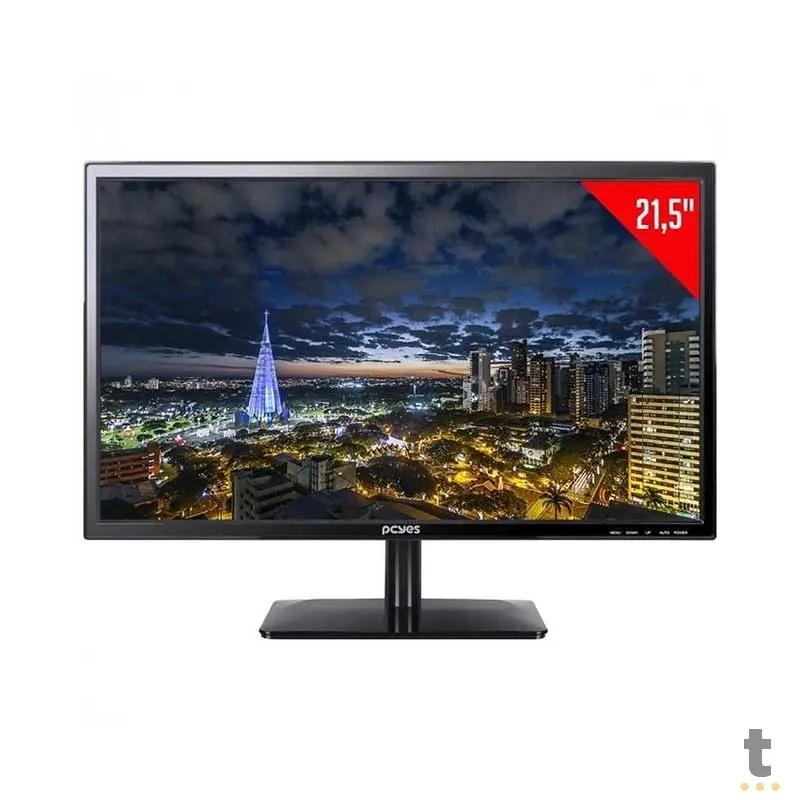 Monitor Led 21.5 Pols PCYES HDMI Vga 1920x1080 1000:1 5ms - MO215TN Truedata