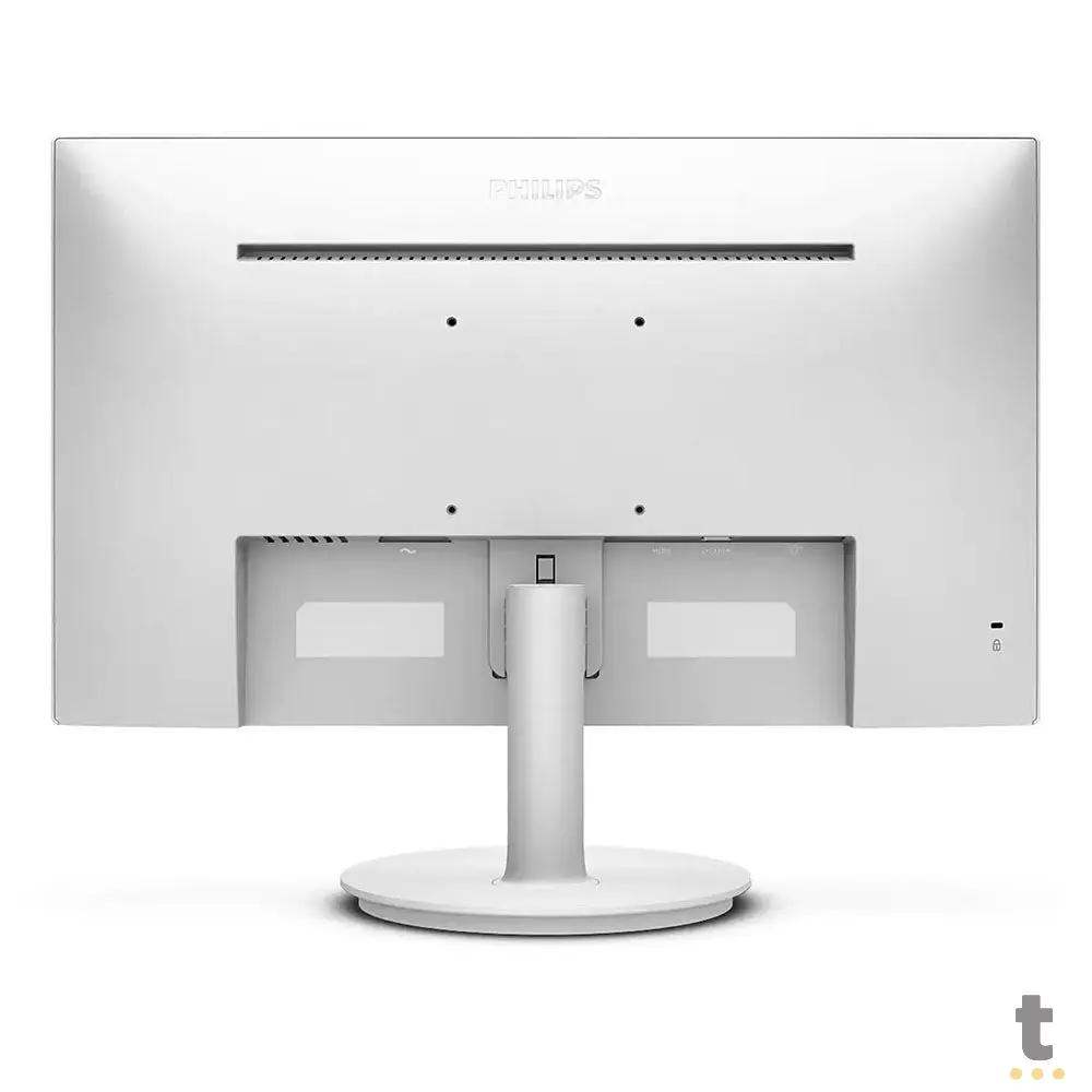 Monitor Led 21.5 Pols Philips 1920 x 1080 Full Hd Hdmi Vga C/ Saída de Áudio Branco - 221V8LW Truedata