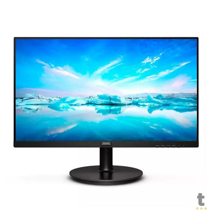 Monitor Led 21.5 Pols Philips 1920 x 1080 Full Hd Hdmi Vga C/ Saída de Áudio Preto - 221V8L Truedata