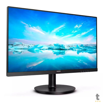 Monitor Led 21.5 Pols Philips 1920 x 1080 Full Hd Hdmi Vga C/ Saída de Áudio Preto - 221V8L Truedata