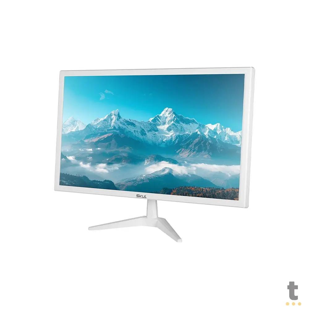 Monitor Led 23 Pols Skul Office Hdmi Vga 5ms Branco  - Sm235Msyw Truedata