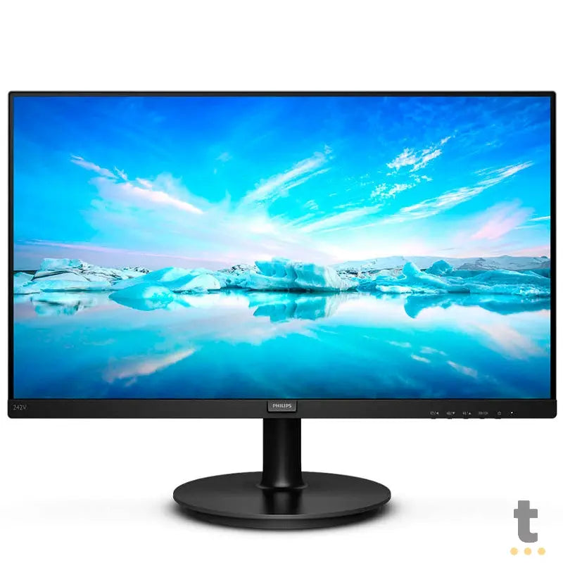 Monitor Led 23.8 Pols Philips Hdmi/Vga/DisplayPort IPS C/ Bordas Ultrafinas Som Integrado - 242V8A Truedata