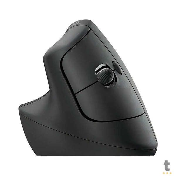 Mouse Ergonomico Sem Fio Logitech Lift Left (P/ Canhotos) Vertical Usb Grafite Wireless / Bluetooth - 910-006467