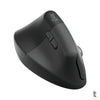 Mouse Ergonomico Sem Fio Logitech Lift Left (P/ Canhotos) Vertical Usb Grafite Wireless / Bluetooth - 910-006467 Truedata