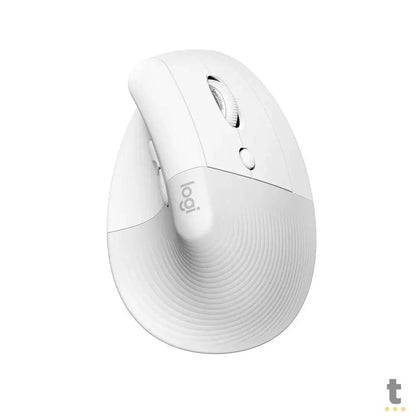 Mouse Ergonomico Sem Fio Logitech Lift Vertical Usb Branco Wireless / Bluetooth - 910-006469 Truedata