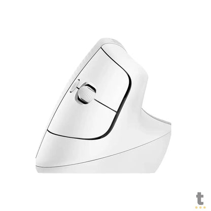 Mouse Ergonomico Sem Fio Logitech Lift Vertical Usb Branco Wireless / Bluetooth - 910-006469 Truedata
