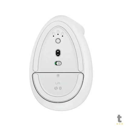 Mouse Ergonomico Sem Fio Logitech Lift Vertical Usb Branco Wireless / Bluetooth - 910-006469 Truedata
