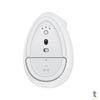 Mouse Ergonomico Sem Fio Logitech Lift Vertical Usb Branco Wireless / Bluetooth - 910-006469 Truedata