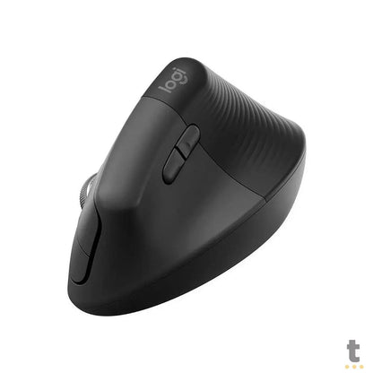 Mouse Ergonomico Sem Fio Logitech Lift Vertical Usb Preto Wireless / Bluetooth - 910-006466 Truedata