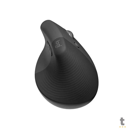 Mouse Ergonomico Sem Fio Logitech Lift Vertical Usb Preto Wireless / Bluetooth - 910-006466 Truedata