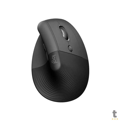Mouse Ergonomico Sem Fio Logitech Lift Vertical Usb Preto Wireless / Bluetooth - 910-006466 Truedata