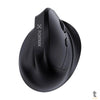 Mouse Ergonomico Sem Fio Recarregavel Fortrek MERG15 Vertical USB Preto - 85748 Truedata