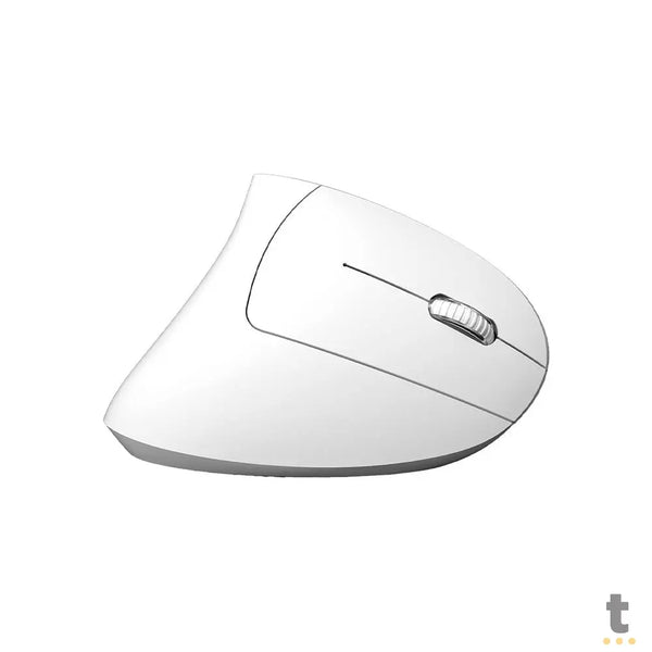 Mouse Ergonomico Sem Fio Recarregavel Vinik Power Fit Pm300 Vertical USB Branco - CP265455