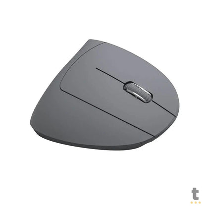 Mouse Ergonomico Sem Fio Recarregavel Vinik Power Fit Pm300 Vertical USB Cinza - CP265457 Truedata