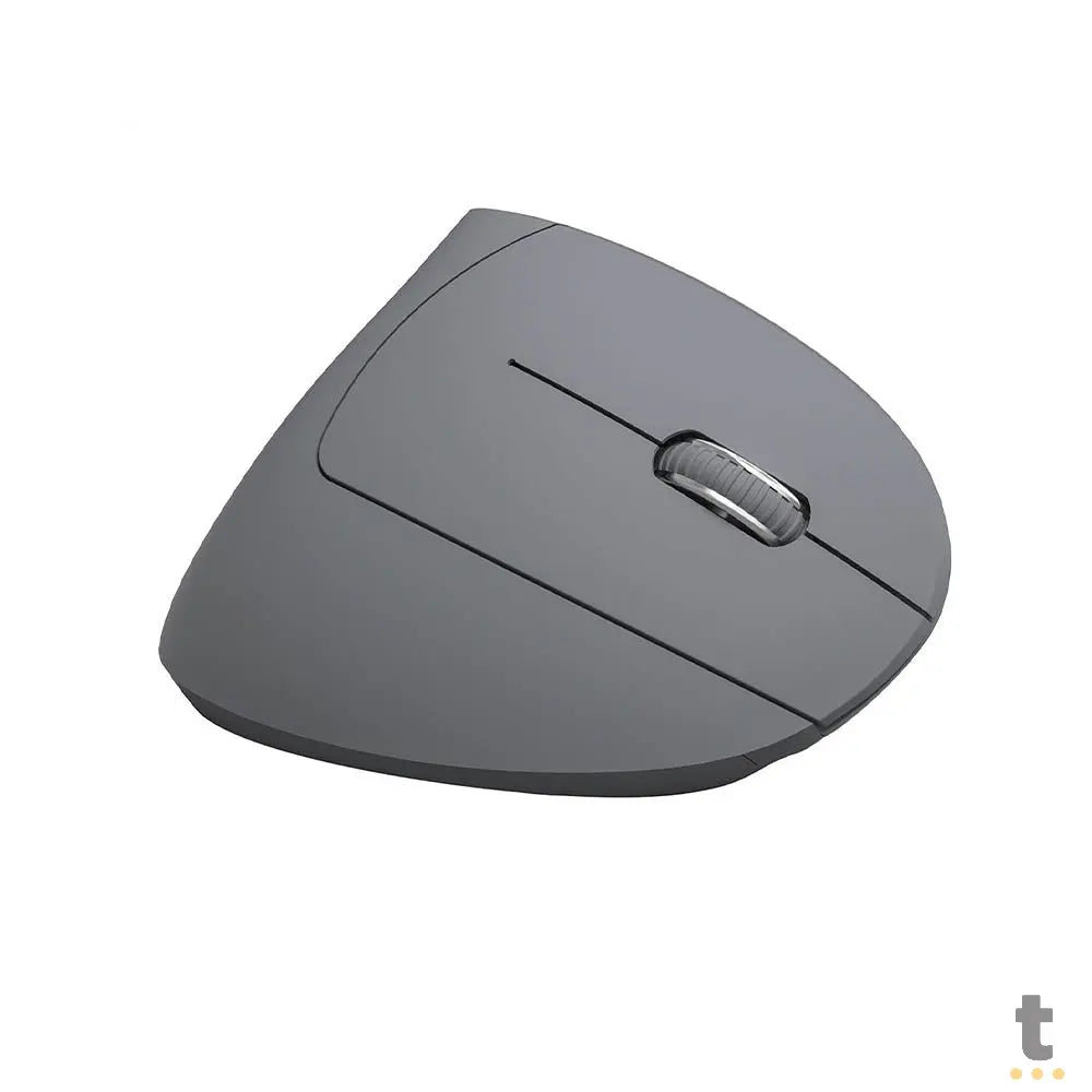 Mouse Ergonomico Sem Fio Recarregavel Vinik Power Fit Pm300 Vertical USB Cinza - CP265457 Truedata