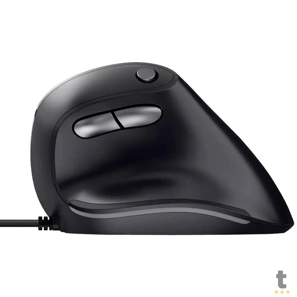 Mouse Ergonomico Usb Trust Bayo Vertical 4200dpi Preto - 24635 Truedata