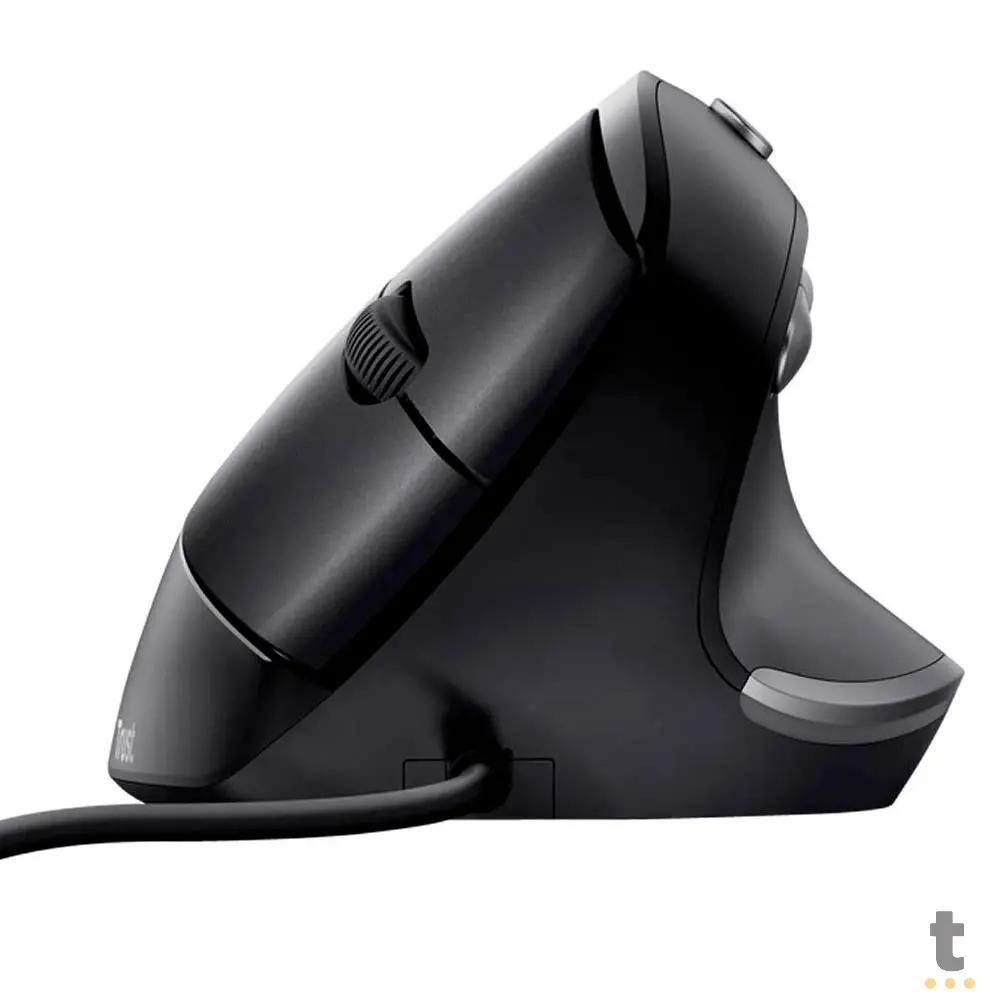 Mouse Ergonomico Usb Trust Bayo Vertical 4200dpi Preto - 24635 Truedata