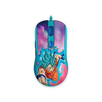 Mouse Gamer Akko Dragon Ball Super Saiyajin Blue 6 Botoes 12400dpi Truedata