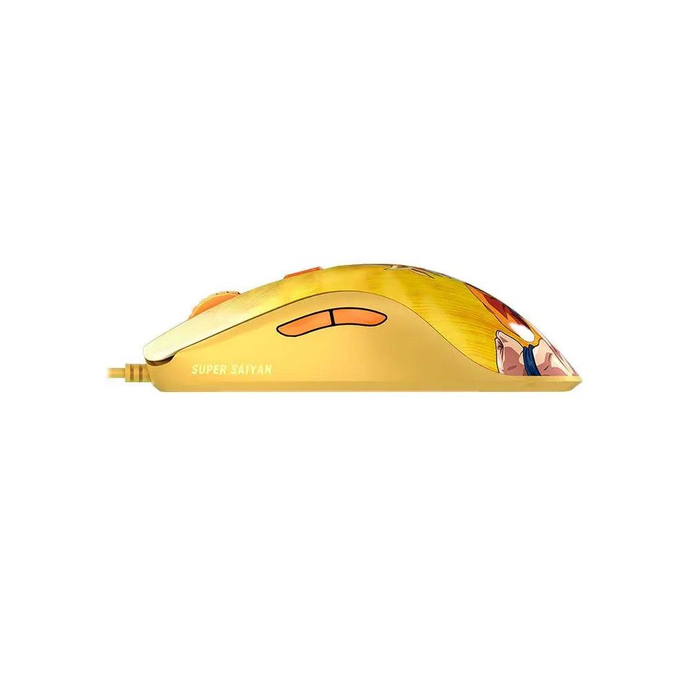 Mouse Gamer Akko Dragon Ball Super Saiyajin Gold 6 Botoes 12400dpi Truedata