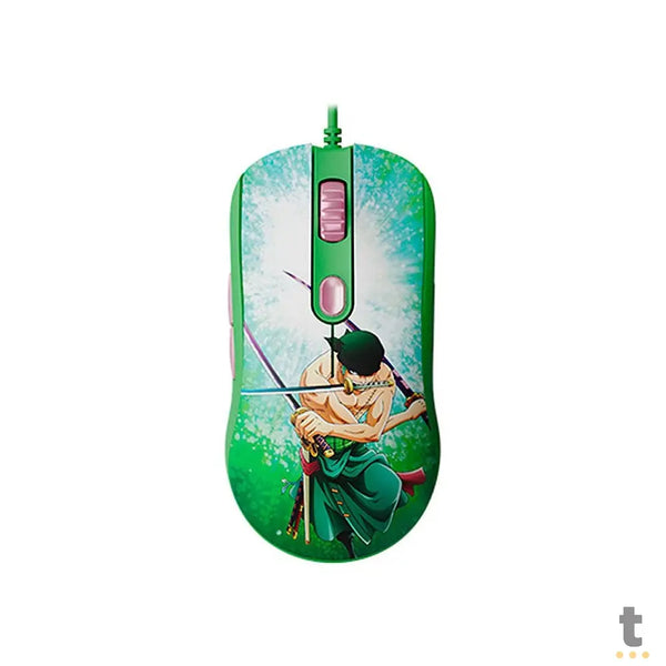 Mouse Gamer Akko One Piece Zoro 5 Botoes 5000dpi