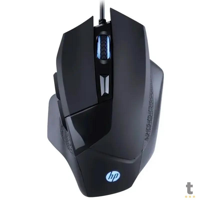 Mouse Gamer HP G200 Black Avago A3050 4000dpi Truedata