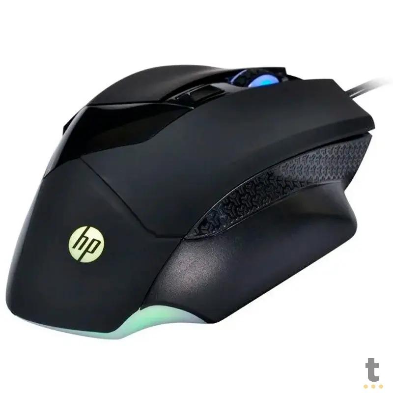 Mouse Gamer HP G200 Black Avago A3050 4000dpi Truedata