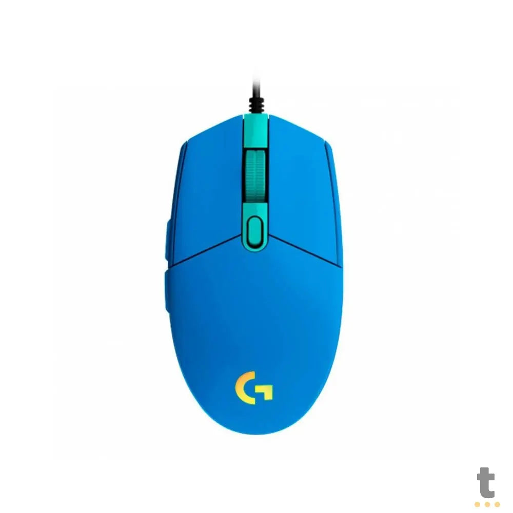 Mouse Gamer Logitech G203 LightSync 6 Botões 8000dpi Azul C/ Rgb - 910-005795 Truedata