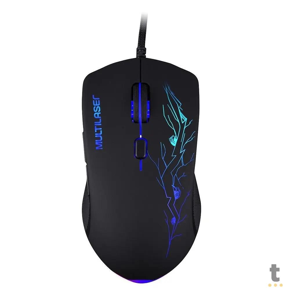 Mouse Gamer Multilaser 3200DPI 7 Cores LED - MO276 Truedata