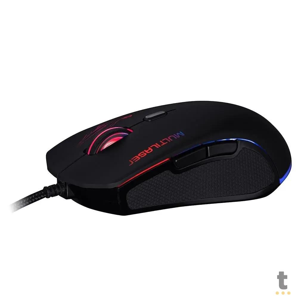Mouse Gamer Multilaser 3200DPI 7 Cores LED - MO276 Truedata
