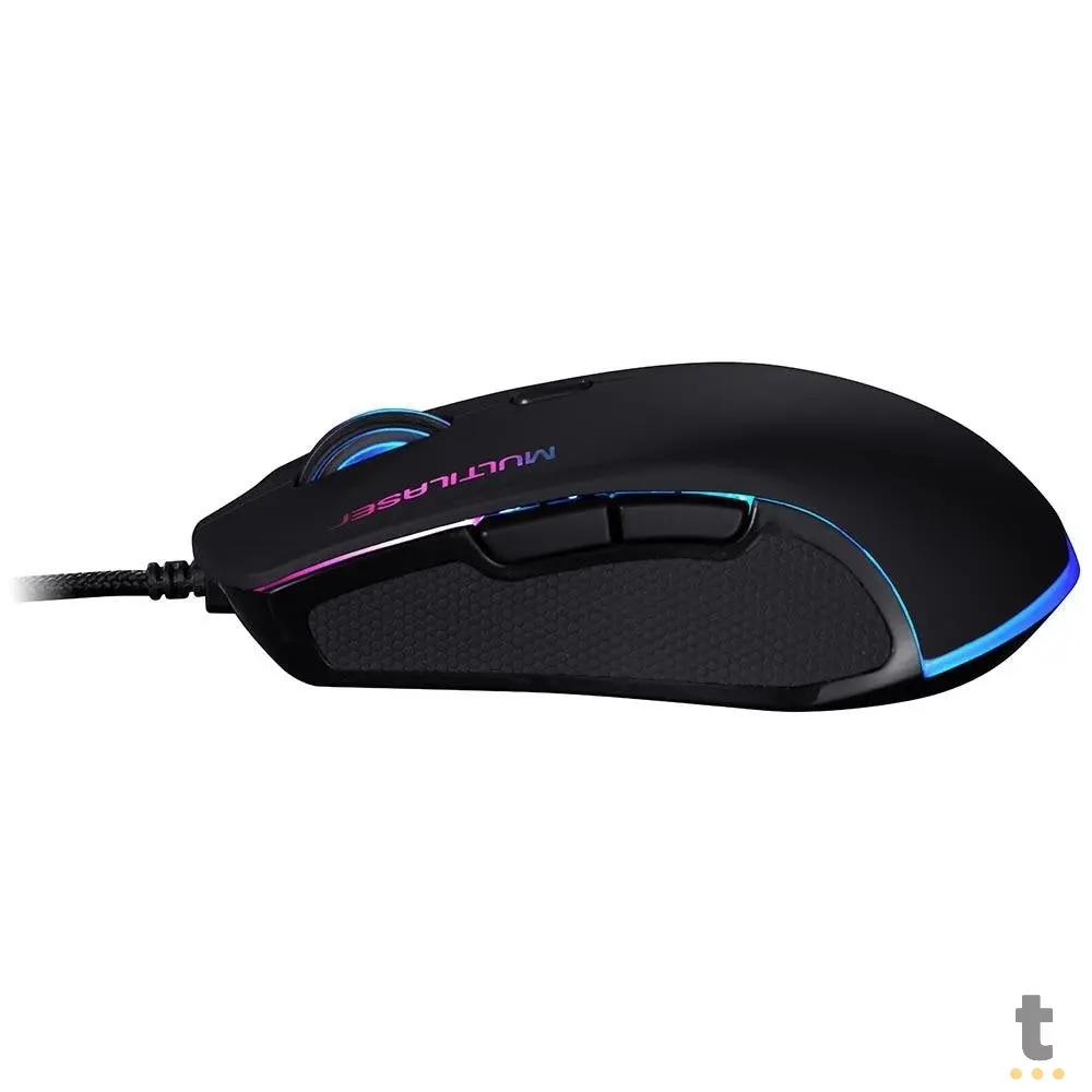 Mouse Gamer Multilaser 3200DPI 7 Cores LED - MO276 Truedata