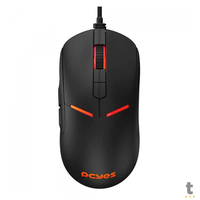 Mouse Gamer PCYes Argus 8 Botões 12400dpi RGB - PMGABV