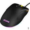 Mouse Gamer PCYes Gaius 6 Botoes 12400dpi RGB Preto - PMGGBV Truedata